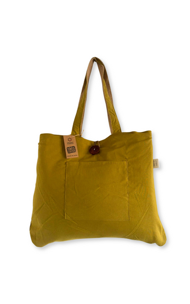 Big bag - reversible jute & cotton